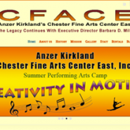 The new CFACE website