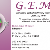 C-GEMS Business Cards