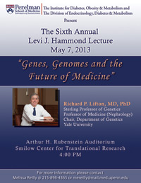 6th Annual Levi J. Hammond Lecture