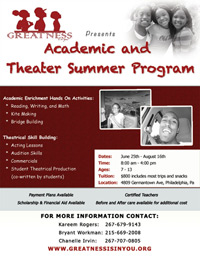 Academic and Theater Summer Program