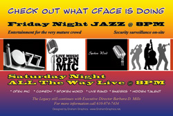 CFACE - Friday Night Jazz & Saturday ALL The Way Live