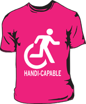 Handicapable T-shirt