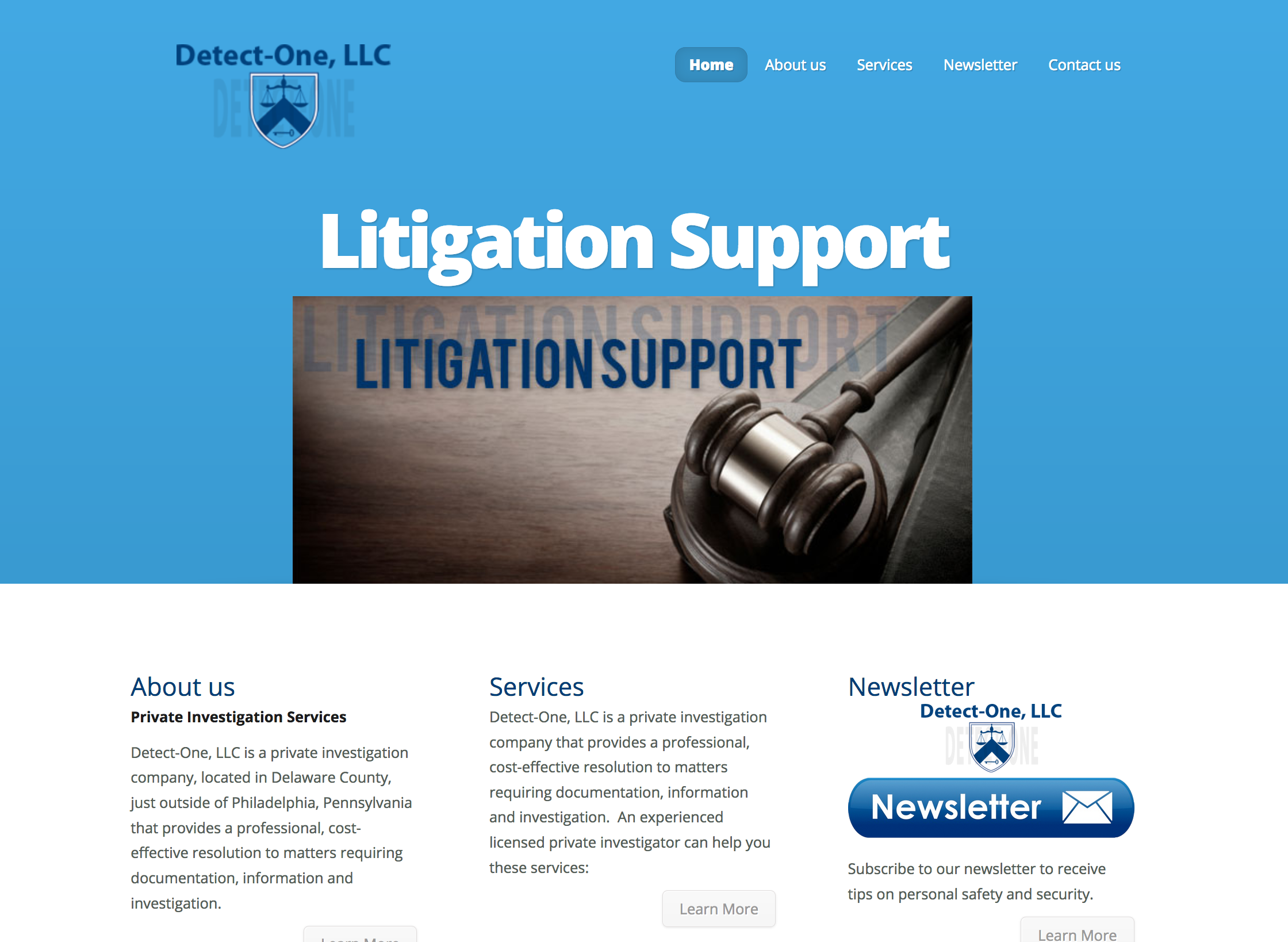 Detect-One, LLC Website