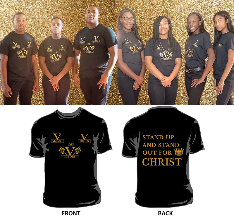VVV Teen Choir T-shirts
