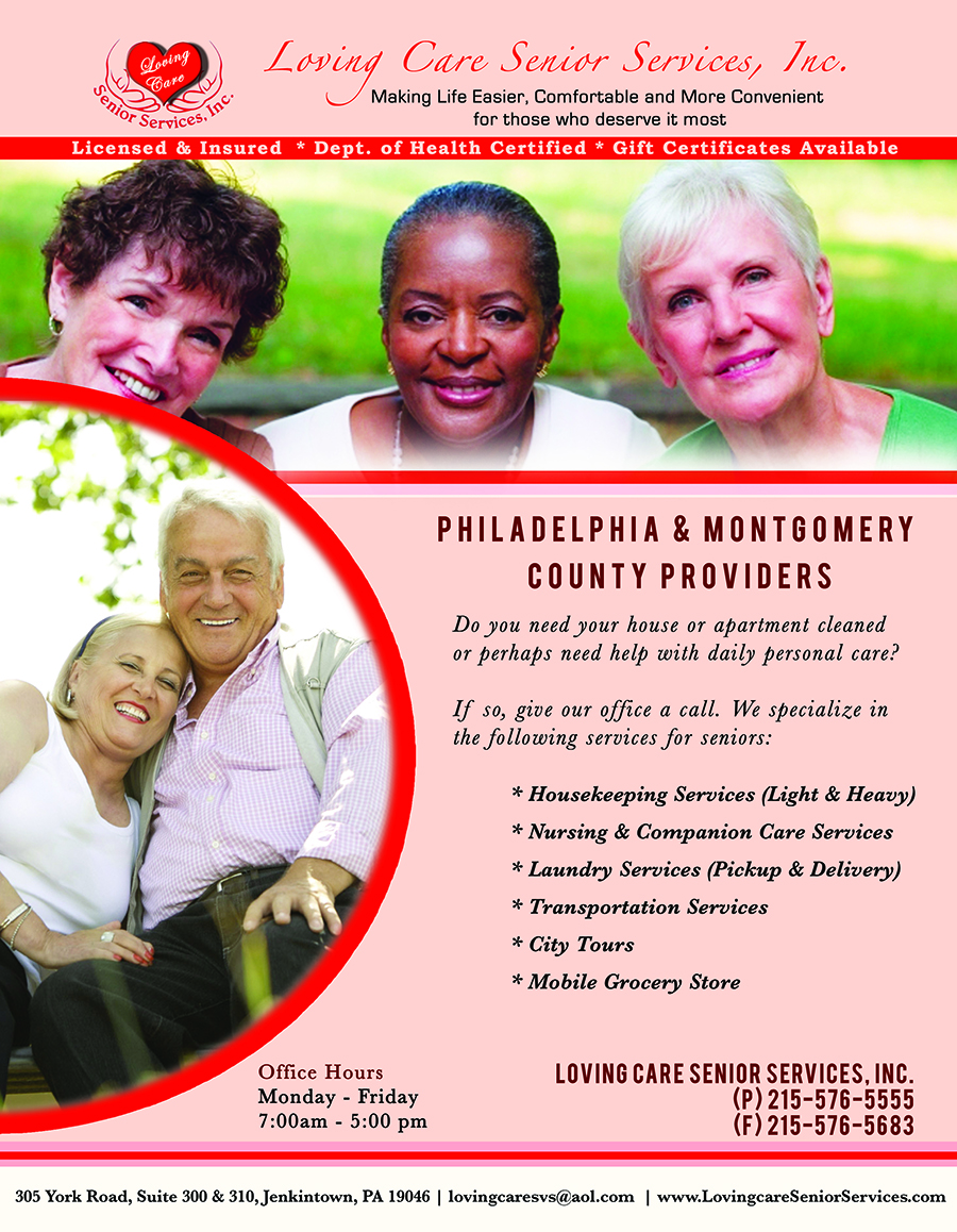 Loving Care Senior Services Flyer