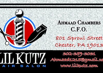Lil Kutz Business Cards