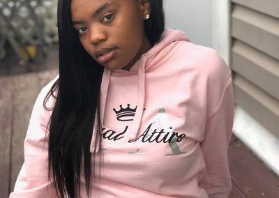 Royal Attire Pink Hoodie