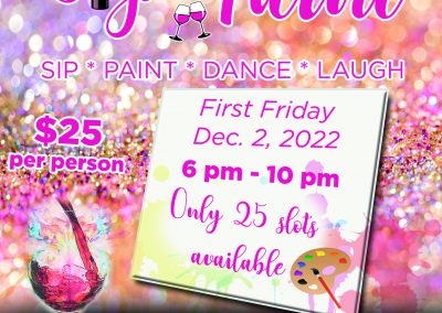 Dream Event Space Sip and Paint Party